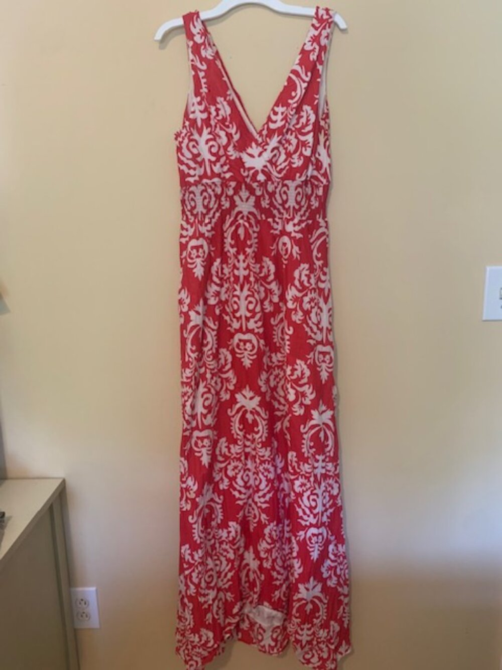 Merona Red and White Sundress Size med - Picture 2 of 3